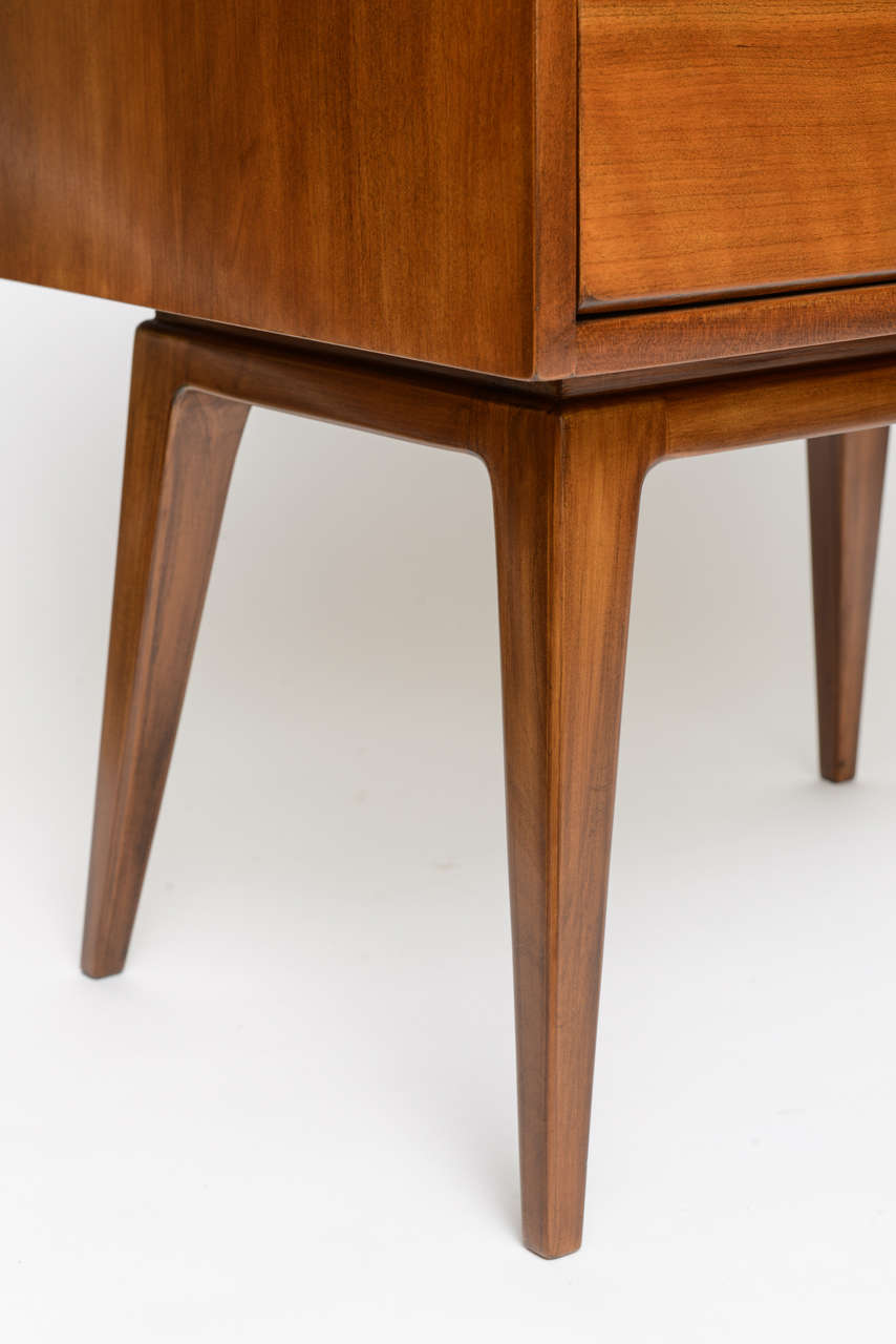 Classic Renzo Rutili Bedside Tables for Johnson Furniture 2